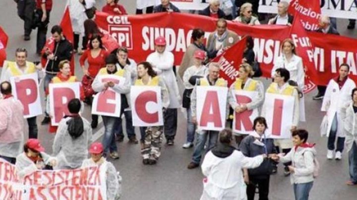 I precari della sanità ancora lontani dall’obiettivo.