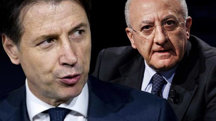 De Luca scrive a Conte