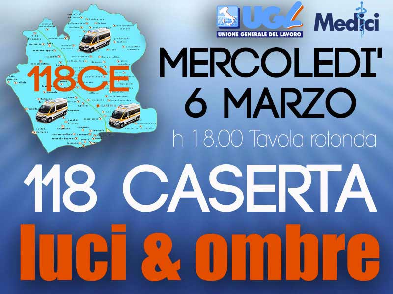 Ugl, tavola rotonda sul 118