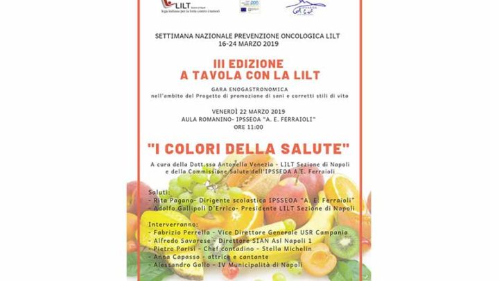 “I colori della salute”