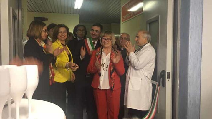 Inaugurata la terapia intensiva del “Frangipane”
