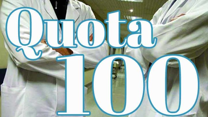 Quota 100: un ecatombe per la sanità