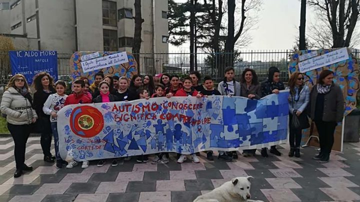 Giornata dell’autismo, grande partecipazione a Ponticelli