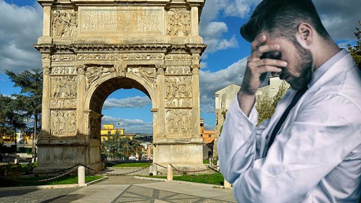 Benevento, aggiornamento casi Covid al “Rummo”