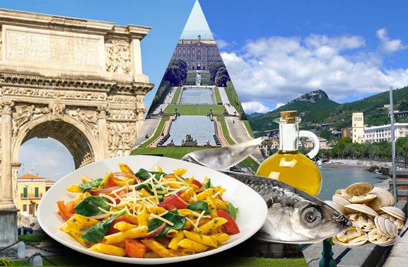 Benevento, Caserta e Salerno incontrano la dieta mediterranea
