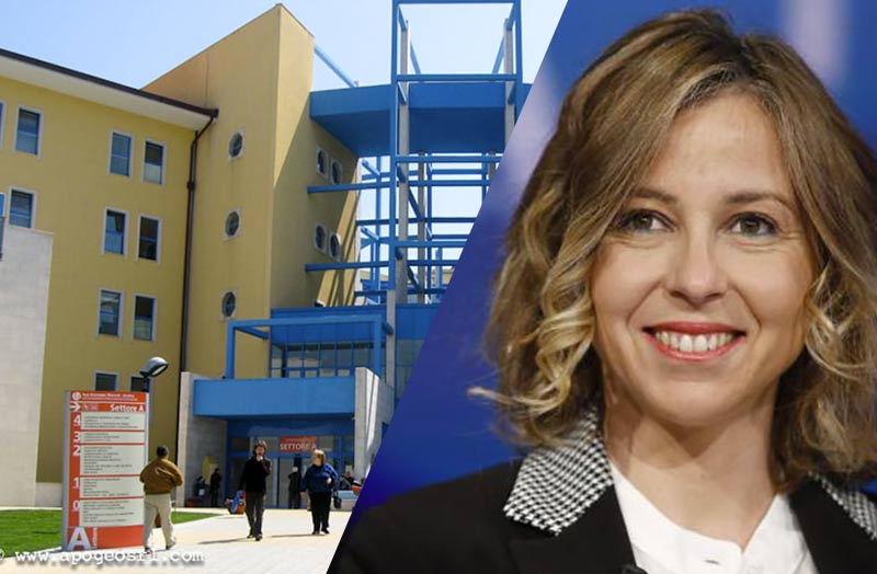Giulia Grillo al Moscati di Avellino