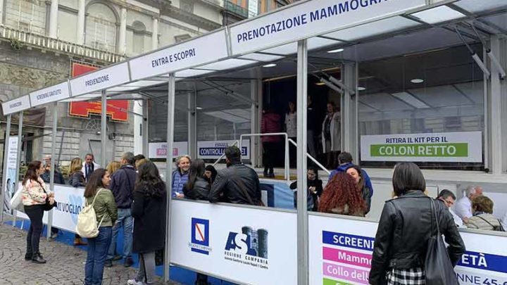 Napoli 1, numeri importanti per “i sabato dello screening”