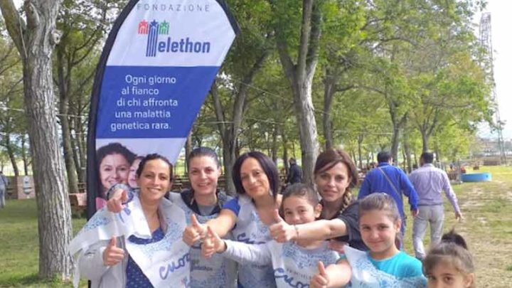 Con Telethon al Parco del Volturno