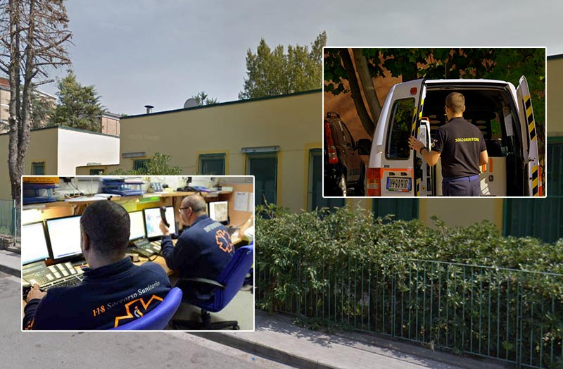 Anche un primo soccorso nella sede del 118