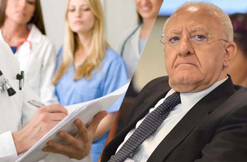 I medici scrivono a De Luca: si ritiri la circolare