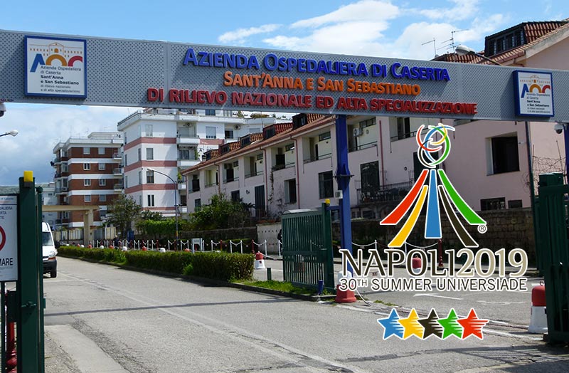 Universiadi, il “Sant’Anna e San Sebastiano” già fattivamente in campo