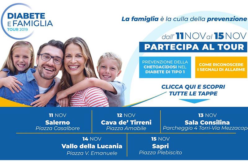 “Diabete e Famiglia-Tour 2019”