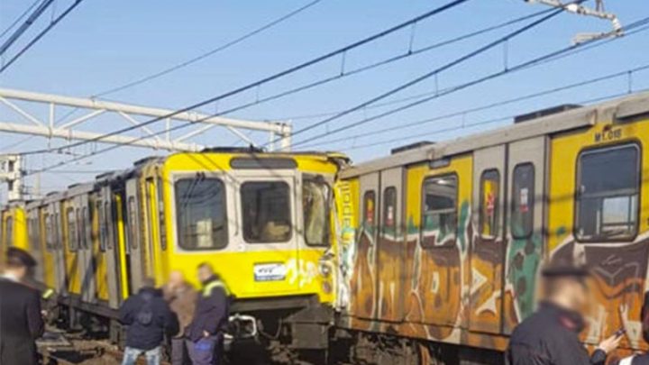Incidente  metropolitana, 4 i feriti curati in ospedale