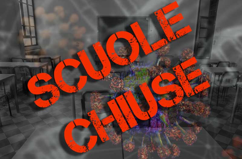 Benevento, richiudono gli istituti scolastici