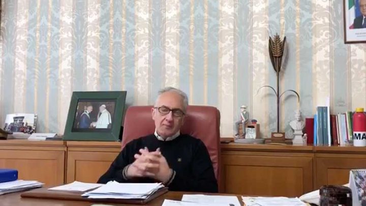 Coronavirus, l’intervento del sindaco di Caserta Carlo Marino