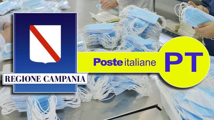Campania, parte la distribuzione di 4 milioni di mascherine