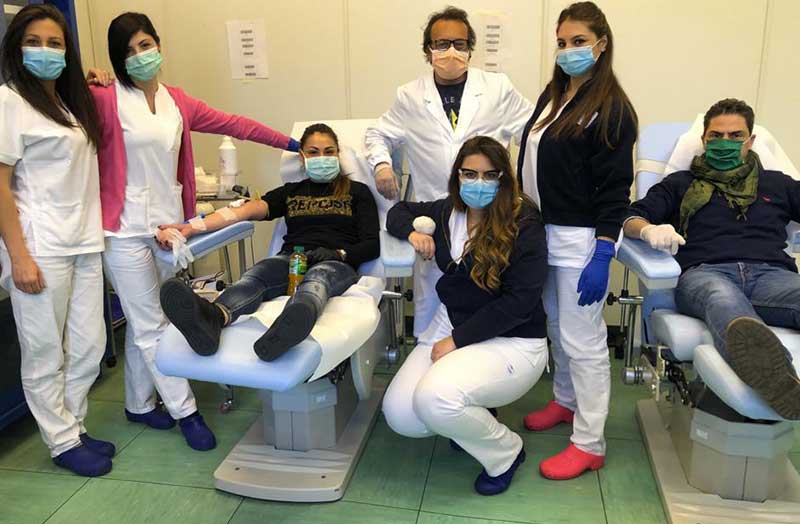 I paracadutisti di Napoli donano sangue per i bimbi oncologici