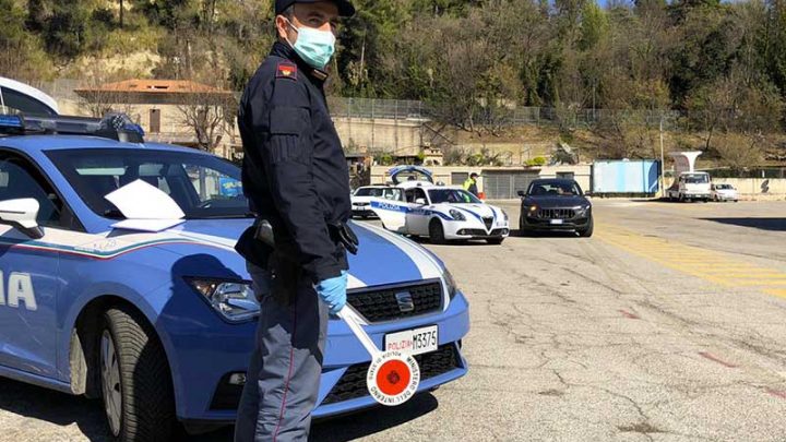 Usip: subito i tamponi per i poliziotti