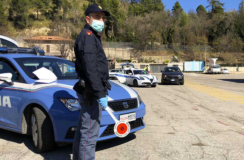 Usip: subito i tamponi per i poliziotti