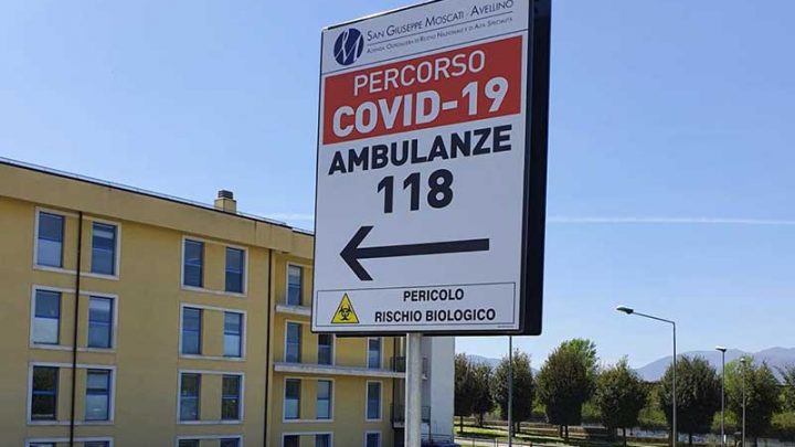 Covid in Irpinia, 7 decessi in 7 giorni