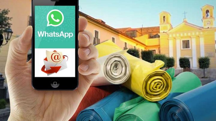 San Nicola la Strada, sacchetti a casa con una mail