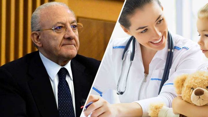 Apertura anno scolastico, De Luca incontra i pediatri