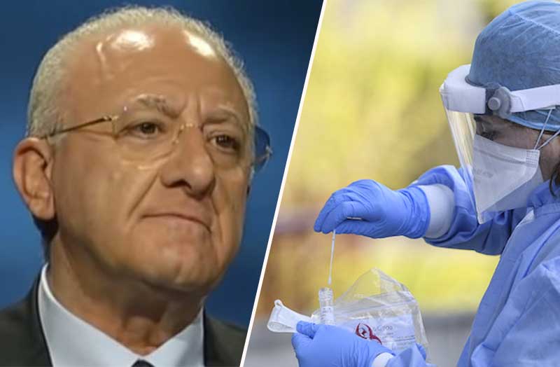 De Luca: senza rispetto delle regole Campania a rischio chiusura