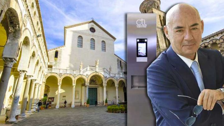 Un termoscanner per la sicurezza dei fedeli