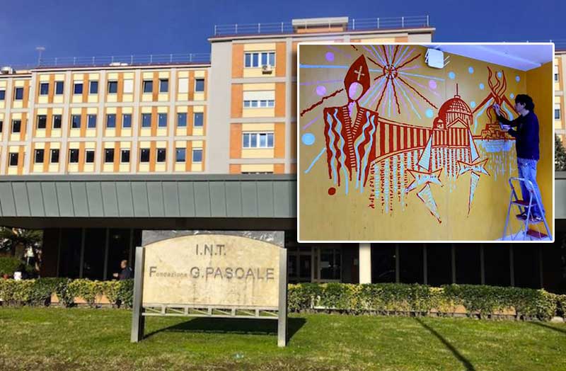 Pascale, l’arte in corsia