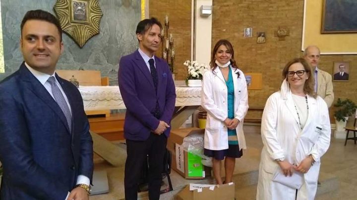 Donati respiratore e termoscanner all’Asl Na3 Sud