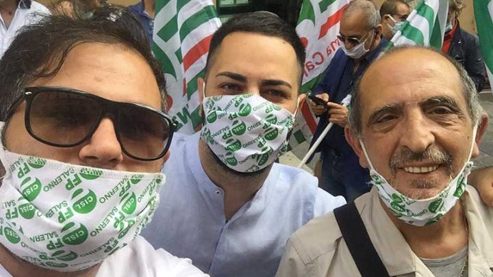 La Cisl di Salerno alla manifestazione della sanità
