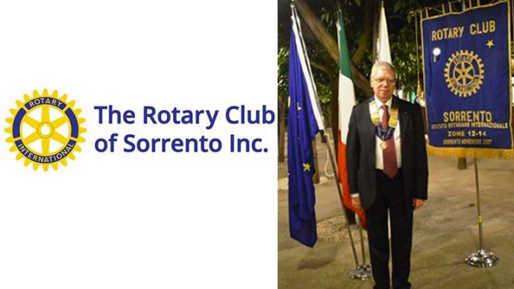 Alfredo Ciccodicola è il nuovo presidente del Rotary Club Sorrento