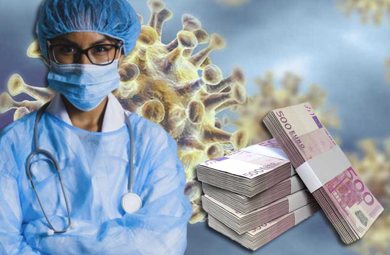 Covid-19, dall’inizio dell’epidemia spesi 900 milioni