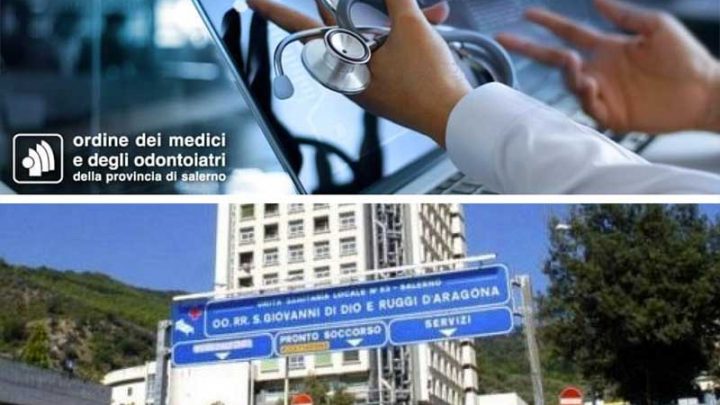 Salerno, la solidarietà dei camici bianchi