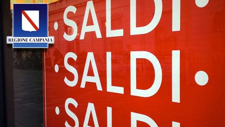 Campania, cominciano i saldi