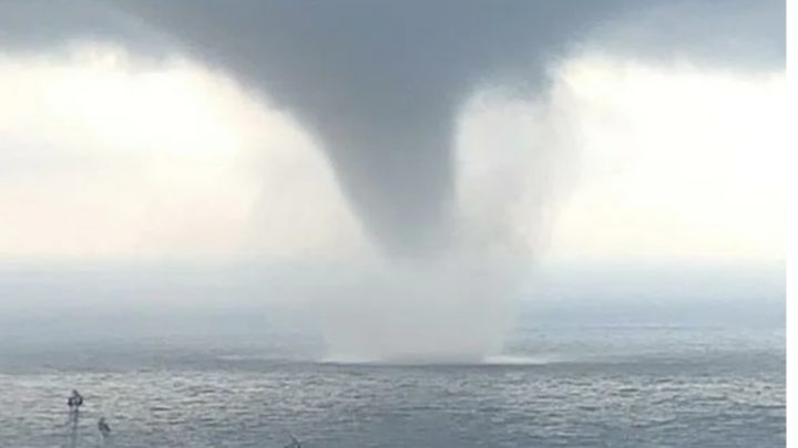 Tromba d’aria a Salerno