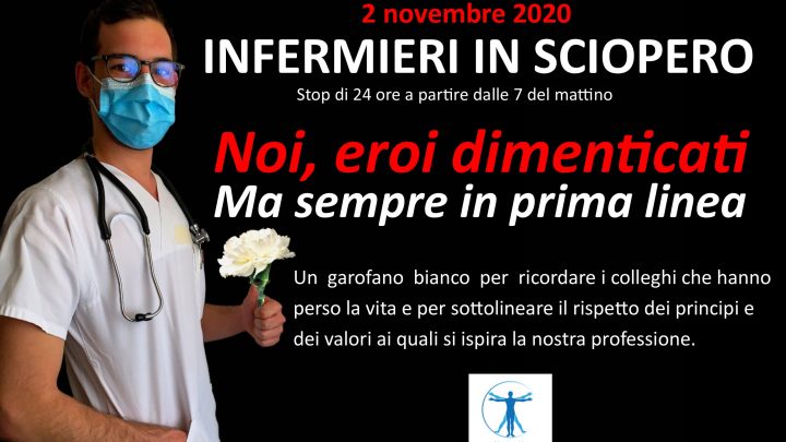 Infermieri in sciopero per 24 ore