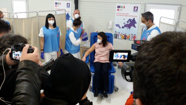 V-Day, al Cardarelli completate le vaccinazioni previste