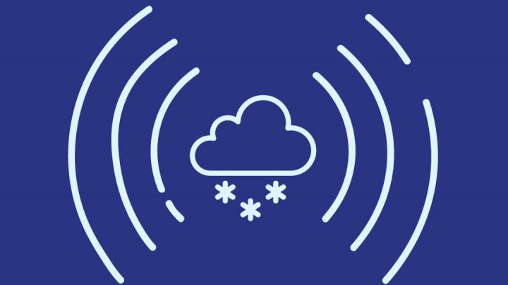 Campania, allerta vento e neve