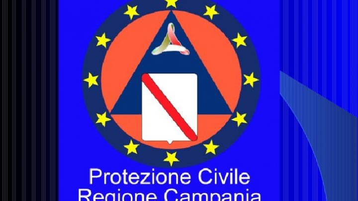 Maltempo Campania, il lavoro della Protezione Civile