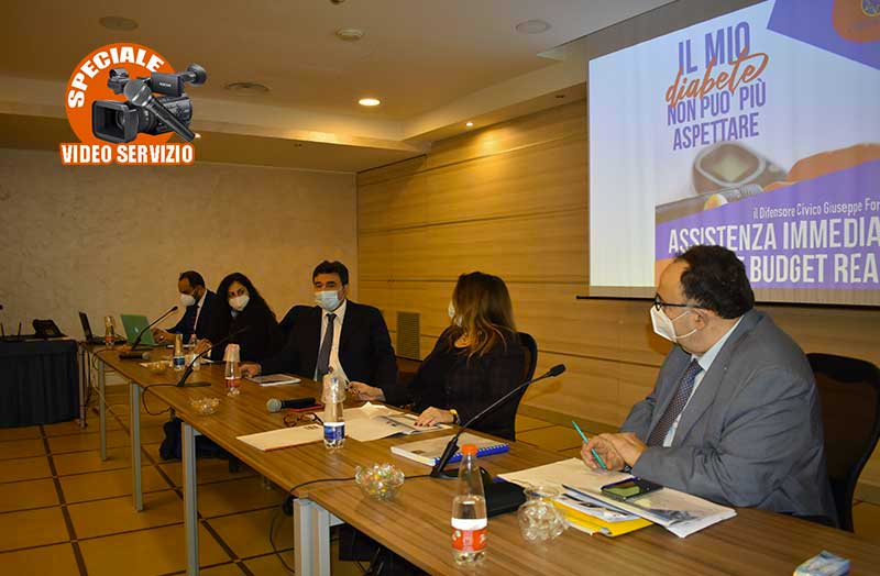 Difensore Civico Regione Campania. Tavolo congiunto su definizione di budget Branca Diabetologia ASL Napoli 2 Nord anno 2021