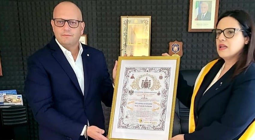 Valerio Iovinella nominato membro della Fondazione “Papa Clemente XI Albani – Tirana”