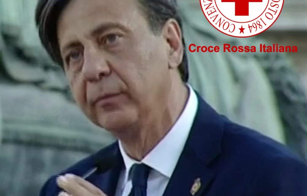 Il Pastore di Napoli in visita alla Croce Rossa