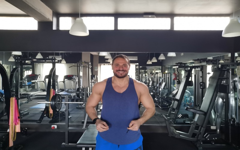 Ciro Rota, amore per il fitness