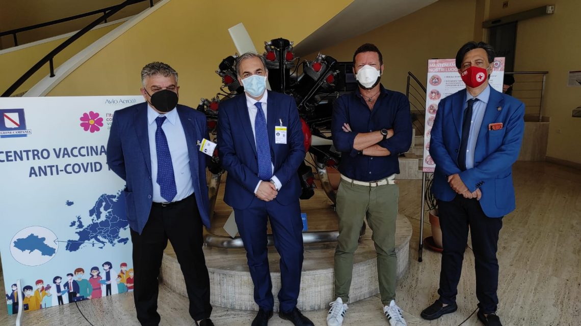 Asl Na 3, al via l’hub vaccinale a Pomigliano D’Arco