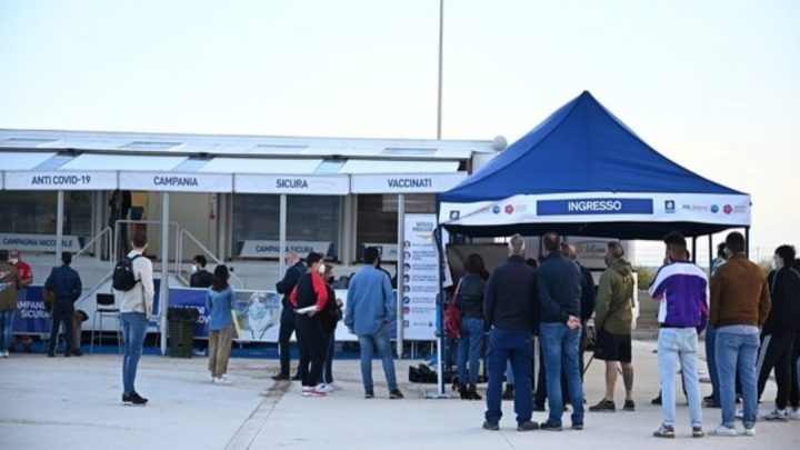 Salerno, chiudeil centro vaccinale di Capitolo San Matteo
