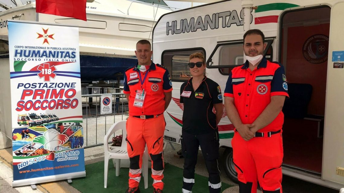 Porto turistico Masuccio, operativo da oggi un presidio sanitario dell’Humanitas