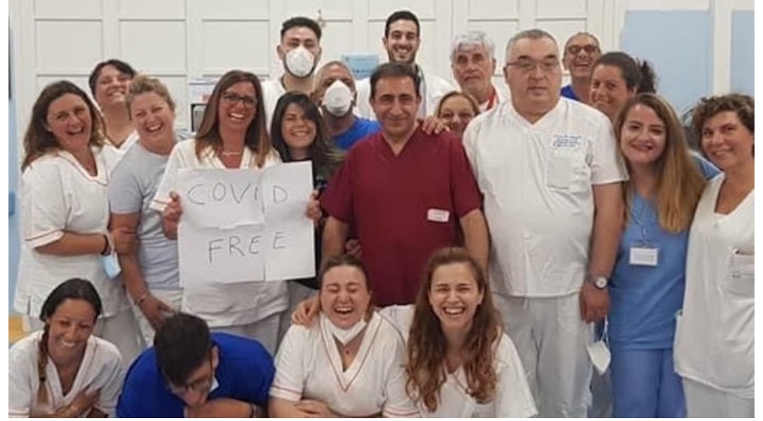 Salerno, ospedale “Da Procida” Covid Free