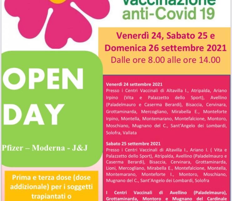 Asl Avellino, prosegue anche oggi la campagna vaccinale anti-Covid