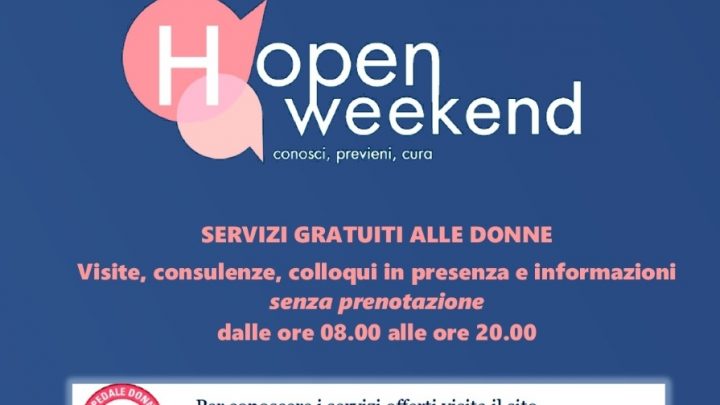 Open Weekend dedicato alle donne per l’Unità Operativa Salute Mentale di Salerno